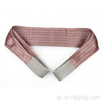 6T Polyester Double Lifting Flat Webbing Sling